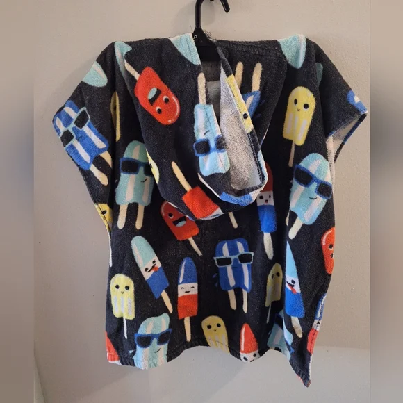 Colorful Popsicle Patterned Towel - Picture 2 of 5